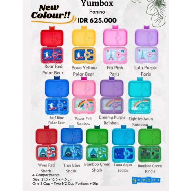 Yumbox Panino 4 compartments