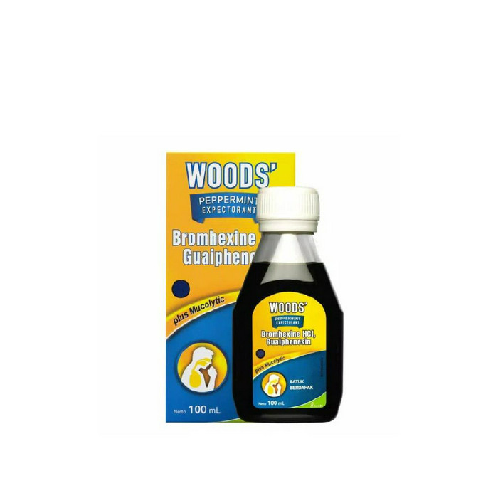 WOODS PEPPERMINT EXPECTORANT 100ML/BATUK BERDAHAK