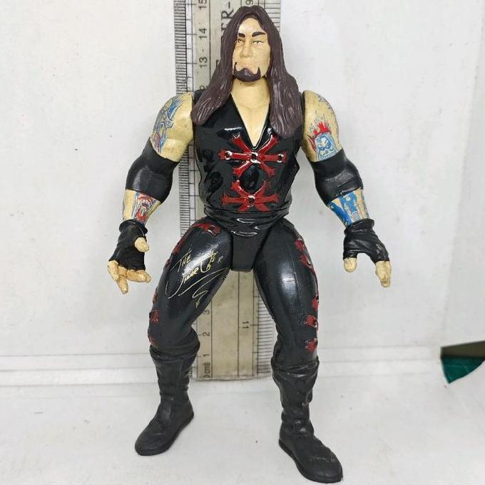 ACTION FIGURE 6' WWE WWF SURVIVOR SERIES SMACK DOWN UNDERTAKER TITAN SPORT SIGNATURE 6 ORIGINAL JAKK