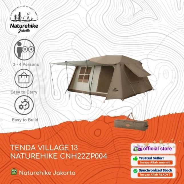 TENDA VILLAGE 13 OTOMATIS CAMPING / GLAMPING NATUREHIKE CNH22ZP004