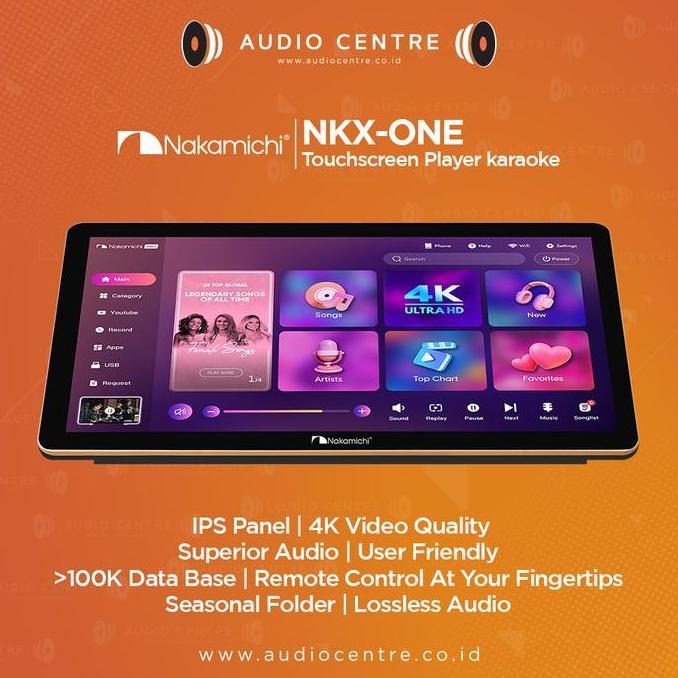 Nakamichi NKX ONE Player Nakamichi with Touchscreen 2in1