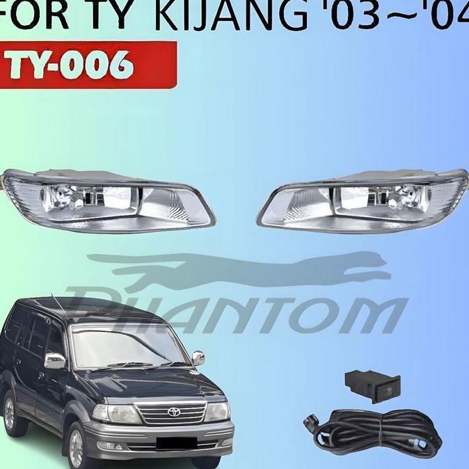 Fog Lamp Foglamp Lampu Kabut Led Drl Ty-006 Toyota Kijang Kapsul 2003 High Quality