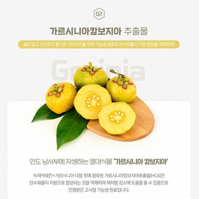 Calobye Double Cut Teh Hijau Catechin Garcinia Diet Korea