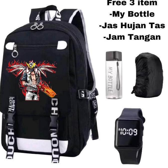 BagsStar-tas karakter FF-tas sekolah karakter FF-tas ransel gaming FF-tas anak Free Fire-tas ransel 