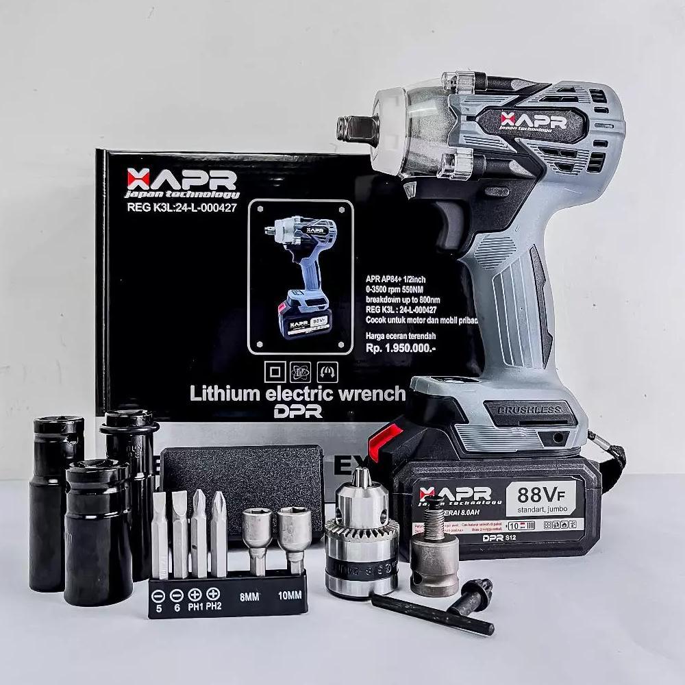 LARIS APR 84+ 550NM CORDLESS IMPACT WRENCH BRUSHLESS 48V / 88V ZHIHE  / JLD 48S / XAPR