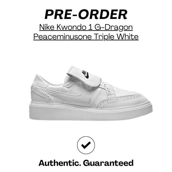 Nike Kwondo 1 G-Dragon Peaceminusone Triple White