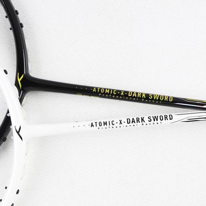 Raket Badminton Hundred Atomic - X / Atomic-X Dark Sword - White