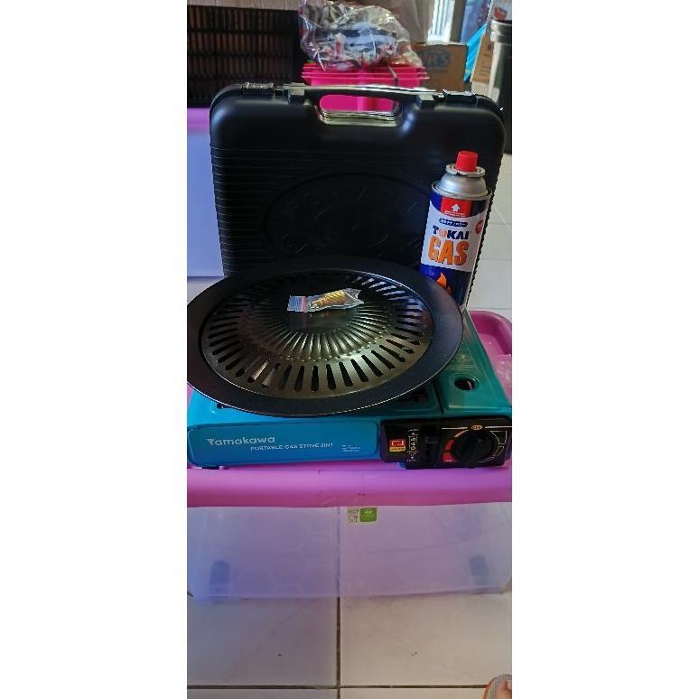 ZEVANEEASQUARE PAKET KOMPOR DAN GRILL PAN TAHUN BARU TERMURAH