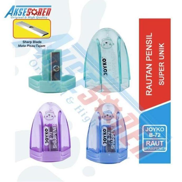 Rautan Pensil Joyko [1 Pcs/Random] / Serutan / Kerokan / Pengserut
