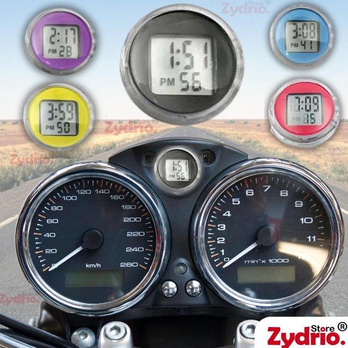 Jam Digital Motor Waterproof Ip64 / Jam Stang Motor Tempel Anti Air