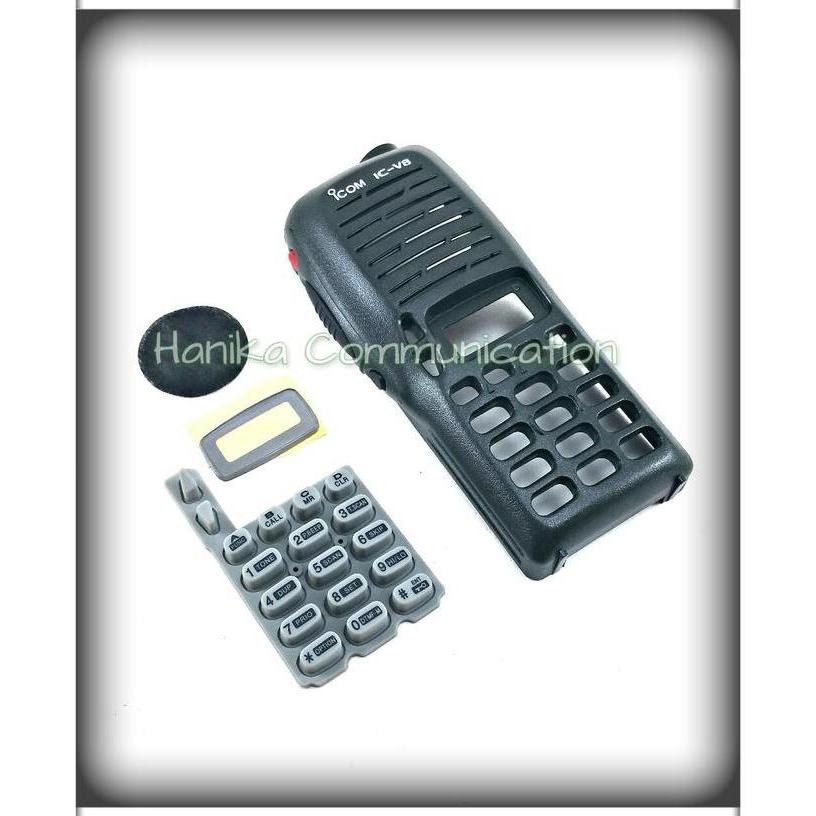 Murah Casing Ic-V8 Ht Icom Icv8 Kesing V8 Kasing Kaca Radio Komunikasi Case