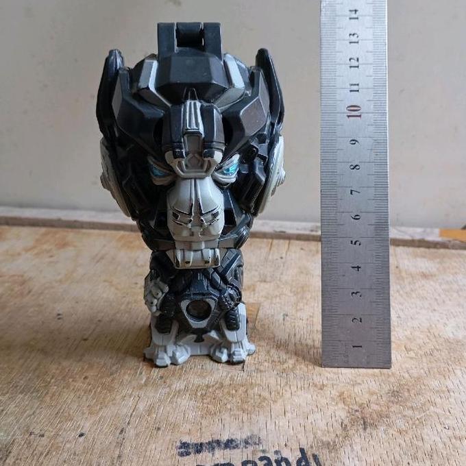 ROBOT TRANSFORMERS IRONHIDE BURGER KING TOYS CS99