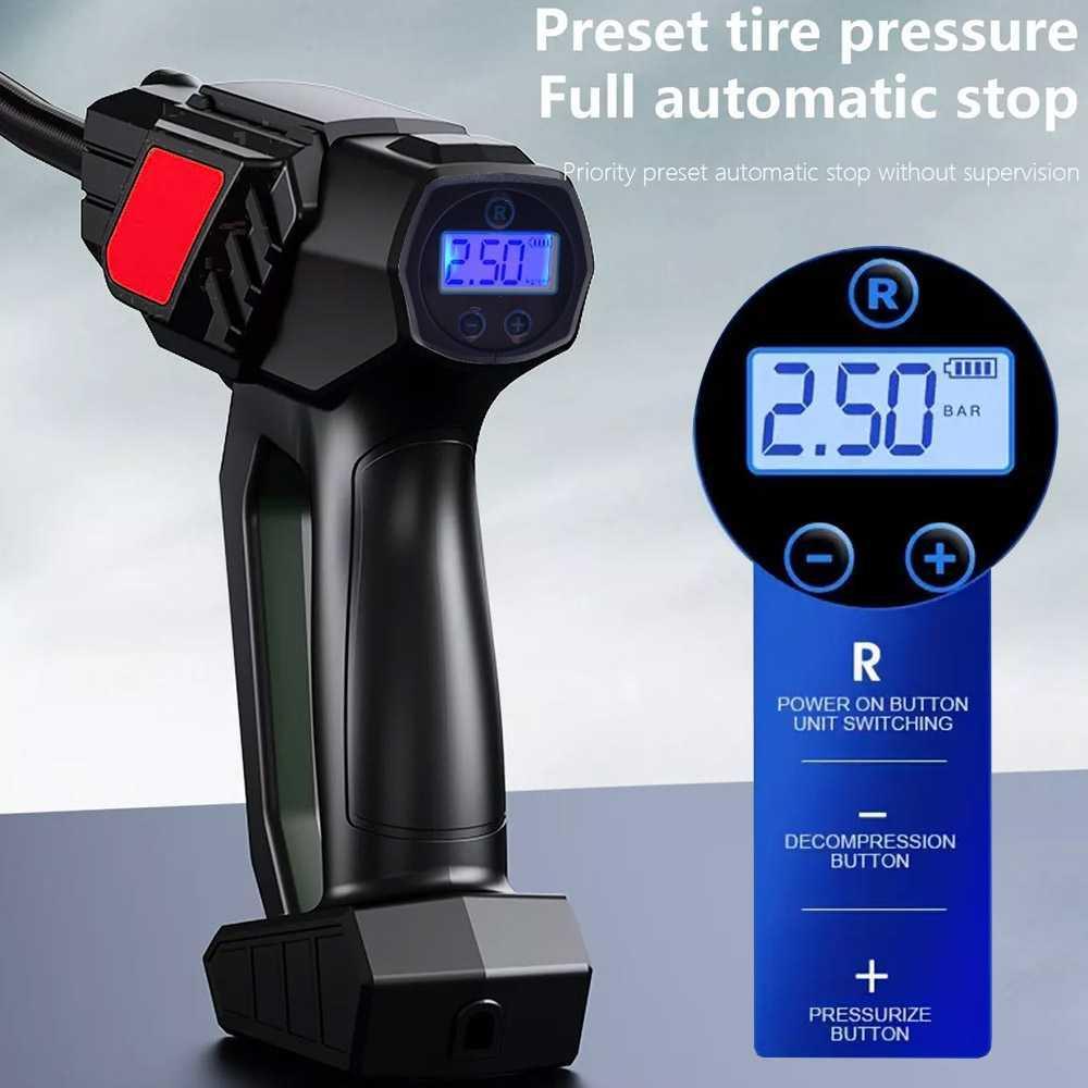Pompa Angin Ban Motor Mobil / Compressor Ban Pompa Ban Elektrik