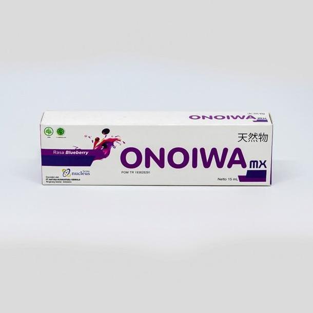 Happyfit- Onoi Mx Albumin Ekstrak Ikan Gabus Cair 1 Box Isi 3 Sachet 15Ml Rasa Blueberry Meningkatka