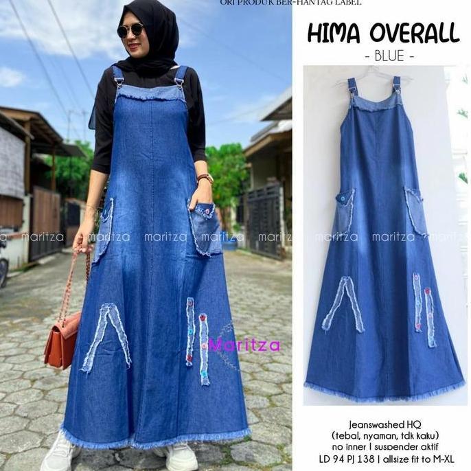 PROMO Overall rok jeans terbaru / Baju kodok remaja kekinian PROMO