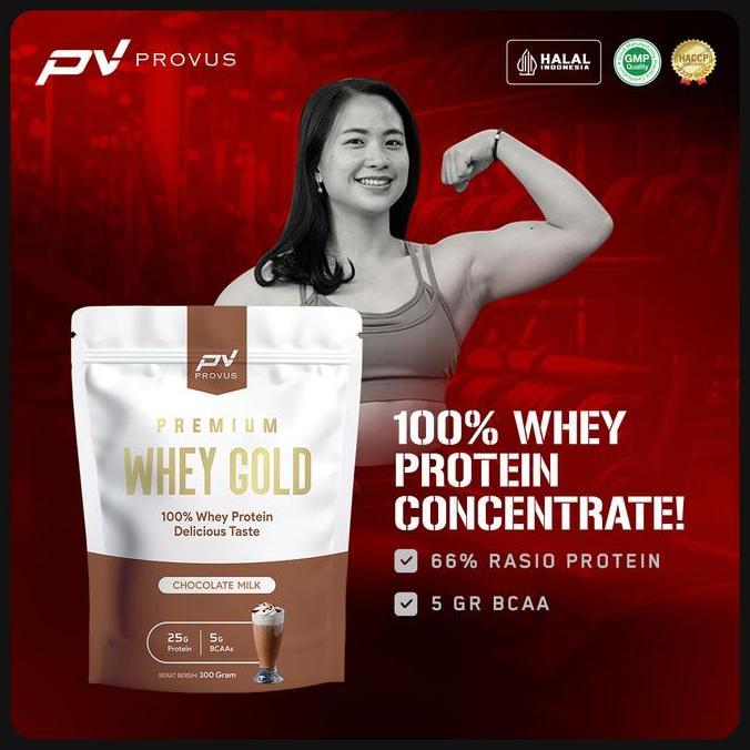 Provus Premium Whey Gold 300gr - Whey Protein Concentrate