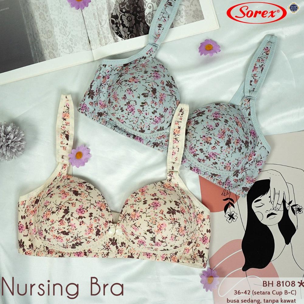 EXCLUSIVE Bra Menyusui SOREX Maternity Bra 8108 2026