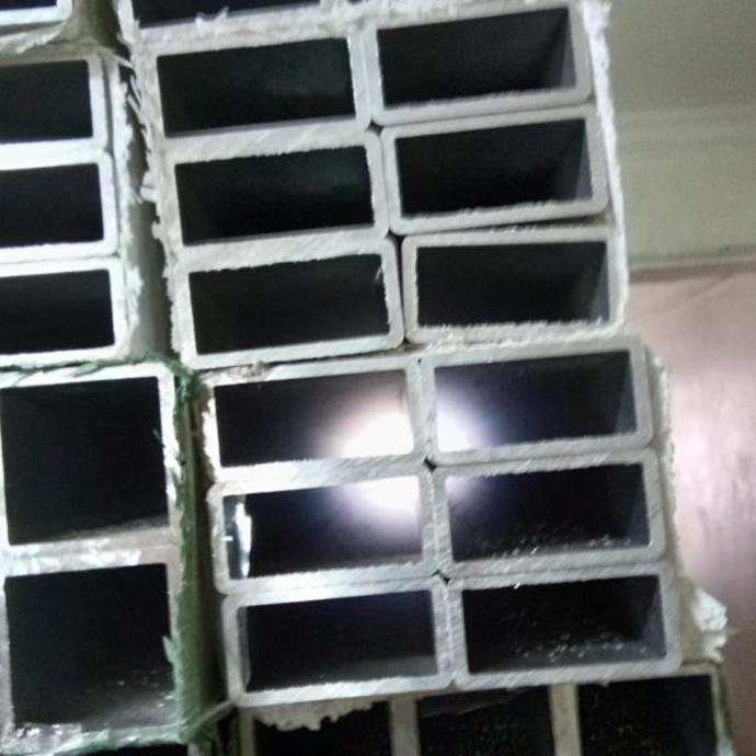 hollow aluminium 25x50mm tebal 3mm