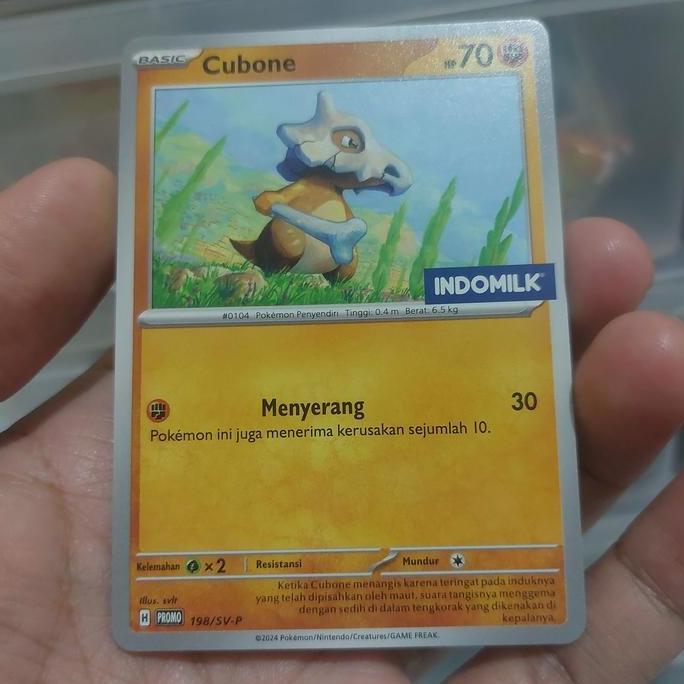 Pikachu EX Kartu Promo Indomilk Pokemon TCG Indonesia