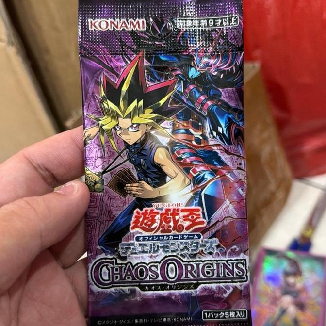 YUGIOH OCG CHAOS ORIGIN BOOSTER PACK