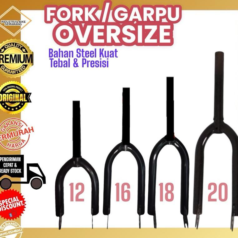 Fork Sepeda Oversize Bmx Mini 28.6Mm Garpu Ukuran Sepeda Anak 12 16 18 20 Pivot Depan Os Tebal Kuat