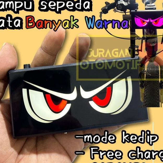 Lampu Sepeda Aksesoris Sepeda Bmx Mata Kelap Kelip