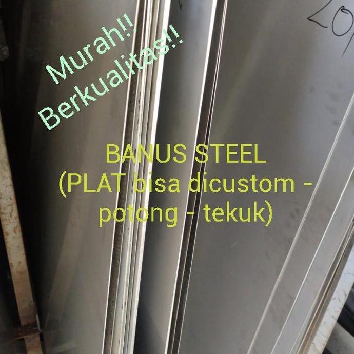 Plat stainless 1 mm / plat stainless 201 tebal 1 mm / plat stenlis