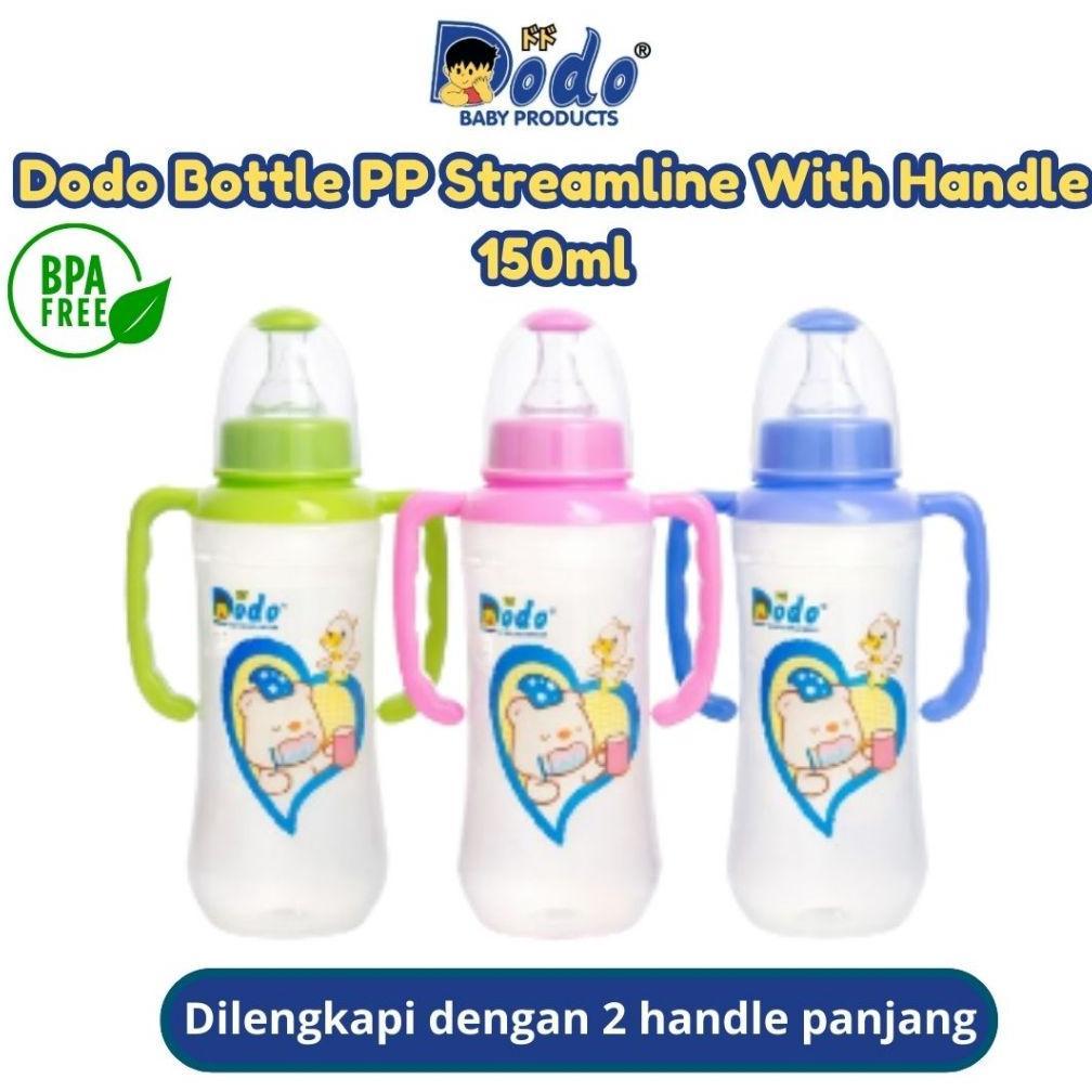 Botol Susu Bayi Streamline Handle Anti Kolik DODO 150ML Feeding Bottle