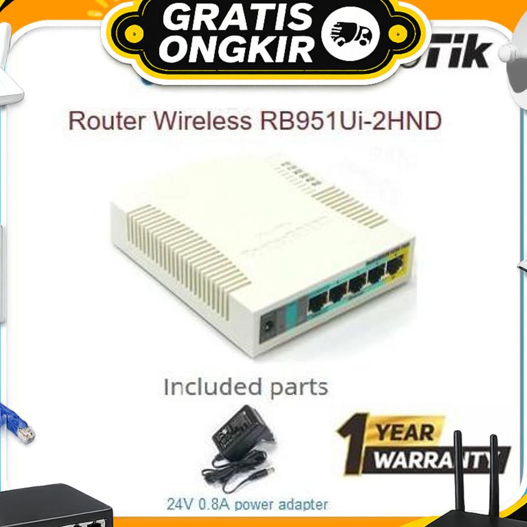 Mikrotik Rb951Ui-2Hnd Routerboard Wireless 951Ui-2Hnd