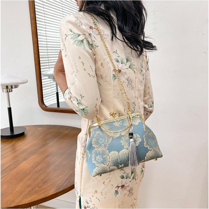 NEW Tas Wanita Motif Bunga PX 925 - Tas Pesta - Tas Motif Bunga Timbul