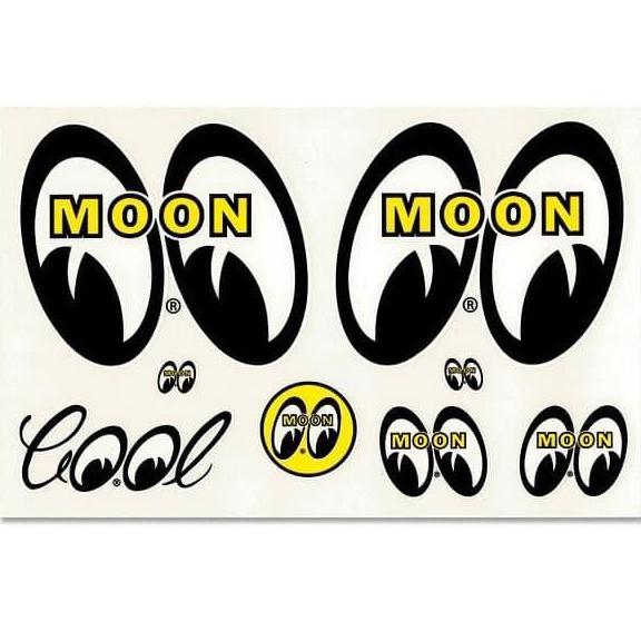 MOONEYES 8 Pattern Sticker Sheet [DM001A]