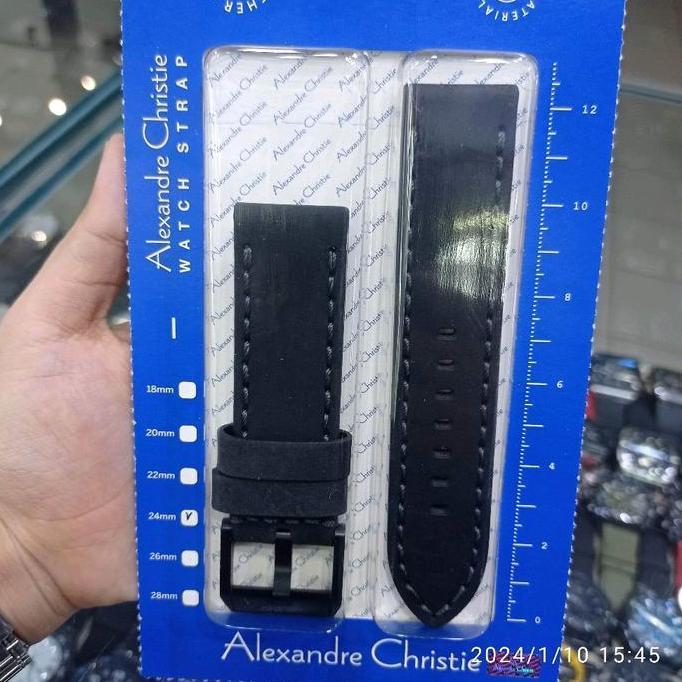 Tali Kulit Original Jam tangan Alexandre Christie AC 6411 AC 9205