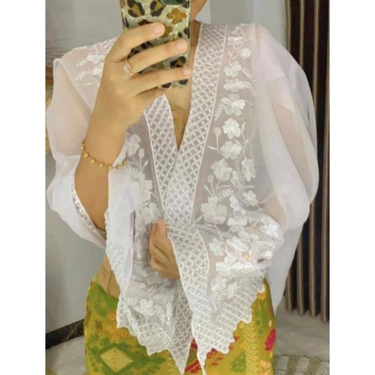 Kain Kebaya Sutra Youryu Cleopatra Warna Pilihan