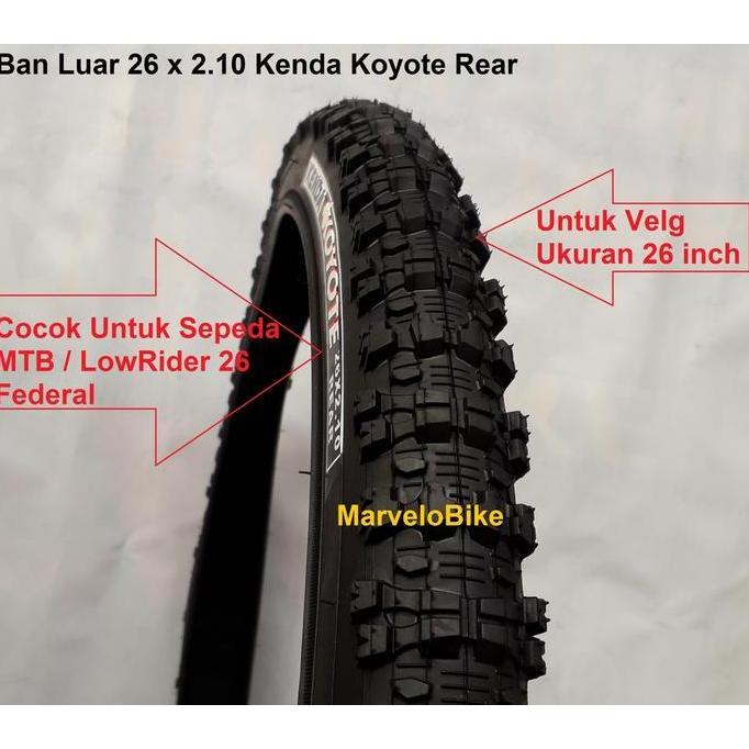 Ban Luar Sepeda 26 x 210 Kenda Koyote