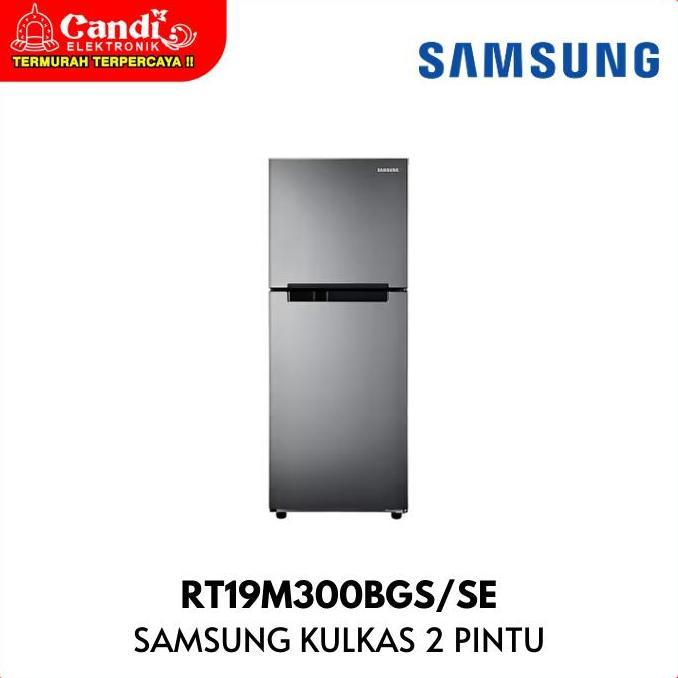 SAMSUNG Kulkas 2 Pintu 208 Liter RT19M300BGS/SE
