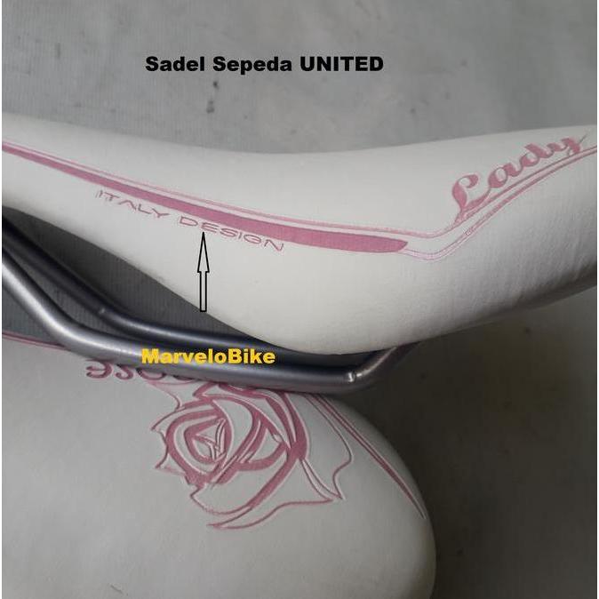 Sadel Sepeda Velo United Putih