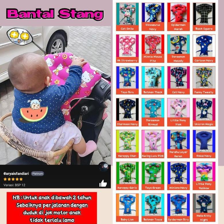 Bantal Stang Panjang Motor Matic, Bebek, Nmax, Aerox, Pcx, dll