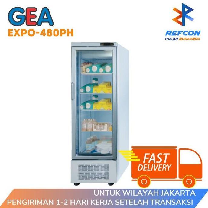 Showcase Farmasi GEA EXPO 490 PH / 490PH Pharmaceutical Refrigerator