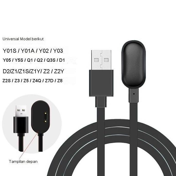 Kabel Charger Imoo Y1 Z1 Z2 Z5 Z6 Kabel Data Charger Smartwatch Imoo Z1 Z2 Z5 Z6