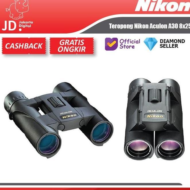 Teropong Nikon Aculon A30 8X25 Nikon Binocular Aculon A30