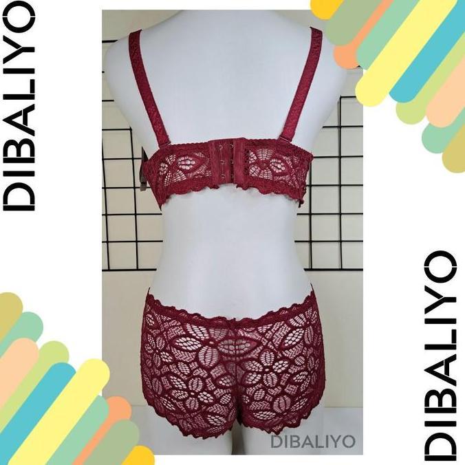 Kotai - Bh Set / Setelan Burkat / Bra Cup B Ke C / Bra Kat Busa Tebal / Art 28 29 30-Dibaliyo
