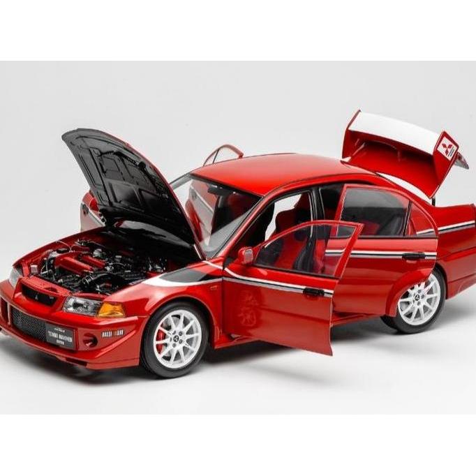 1/18 MOTORHELIX MITSUBISHI LANCER EVOLUTION VI TME DIECAST NOT AUTOART ONE MODEL IGNITION