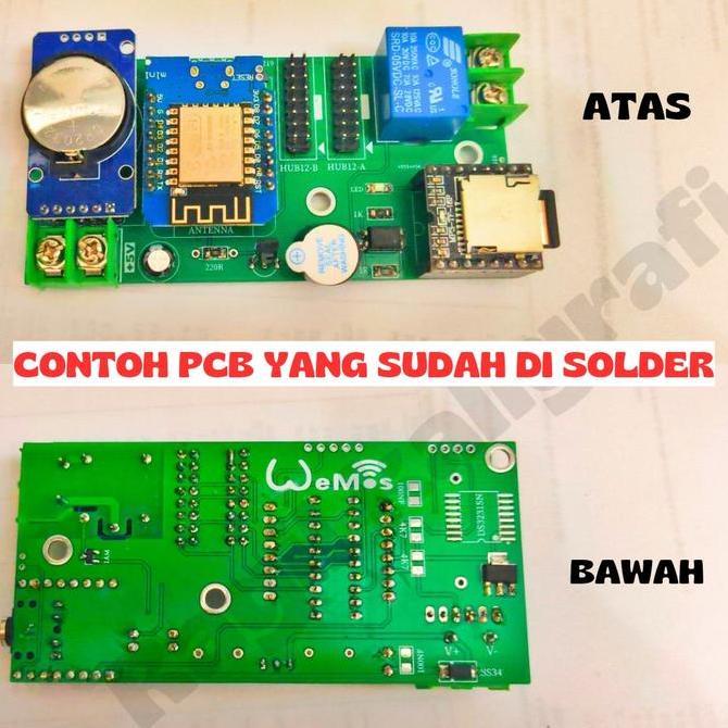 Lansungkirim- Pcb Jws Esp8266 Wemos D1 Mini Versi Dip Pcb Jws  Wemos D1 Mini