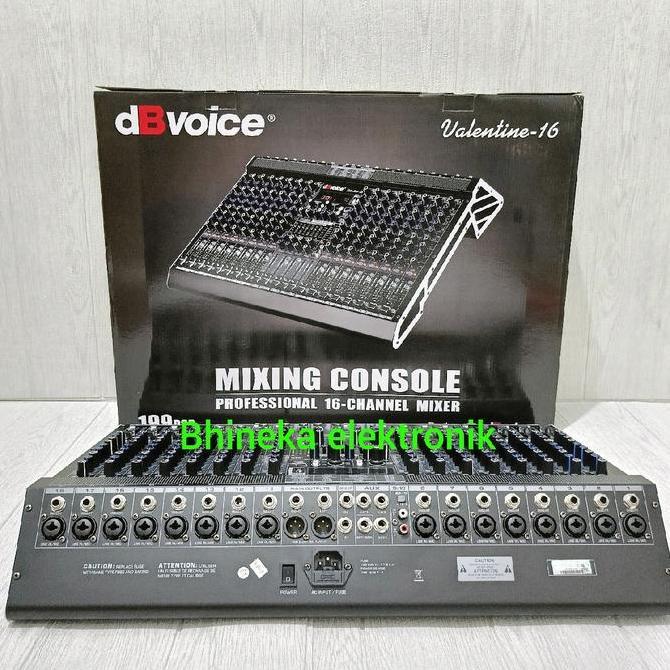 Murah Mixer Dbvoice Valentine 16 / Valentine16 Mixer 16 Chanel Original