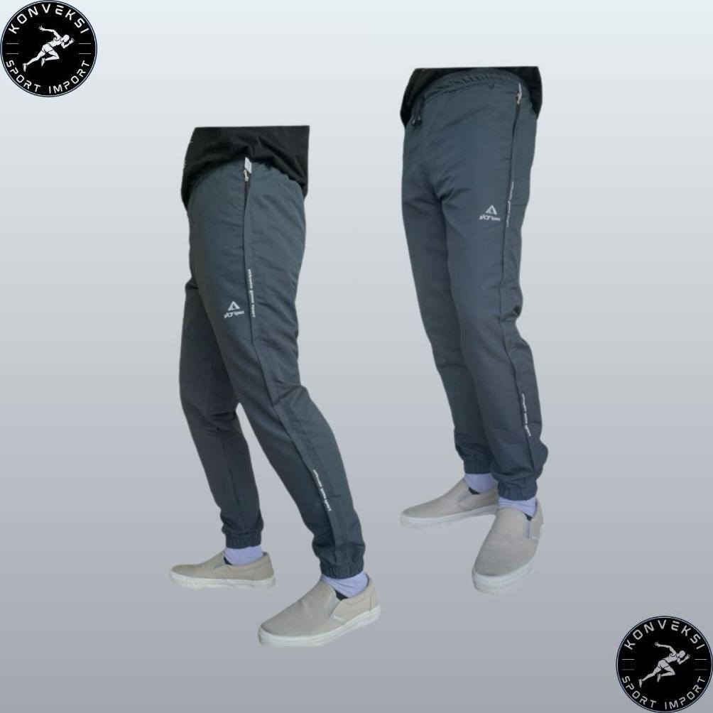 premium celana panjang olahraga parasut import pria wanita training jogger original premium