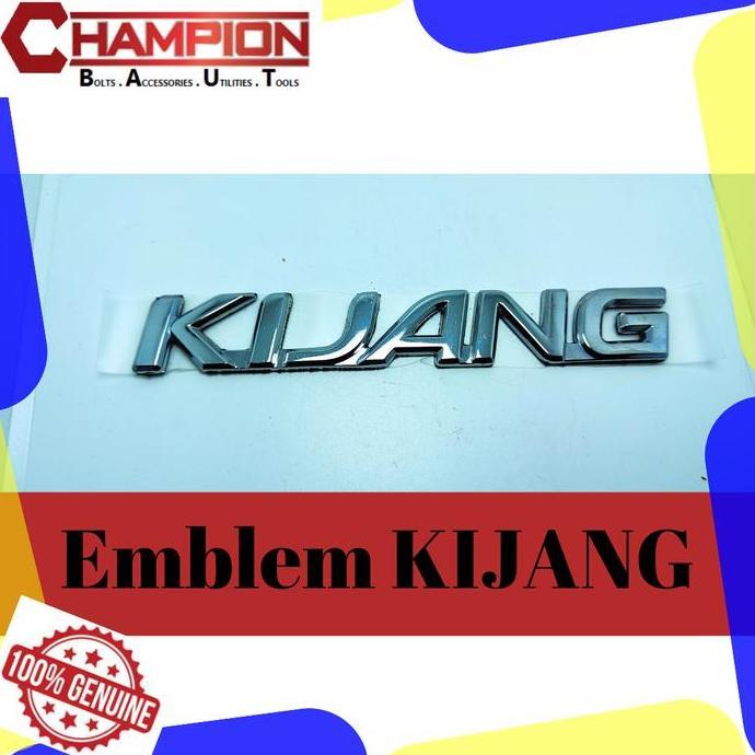 EMBLEM LOGO KIJANG TOYOTA KIJANG KAPSUL ORIGINAL BARU