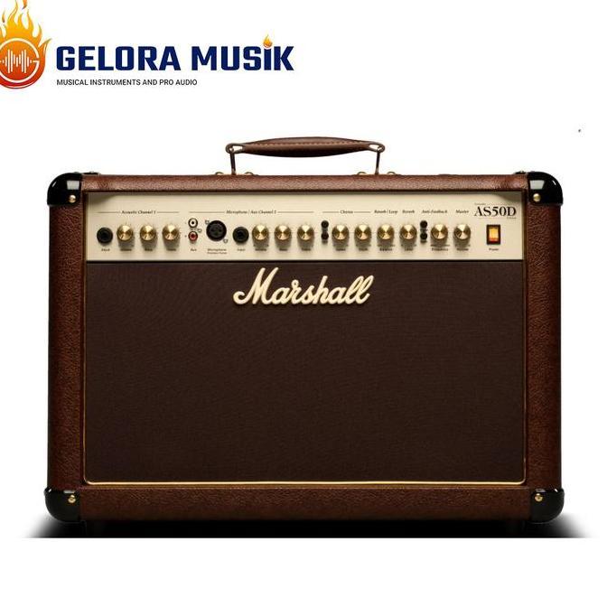 Promo Ampli Gitar Akustik Marshall As50Dv