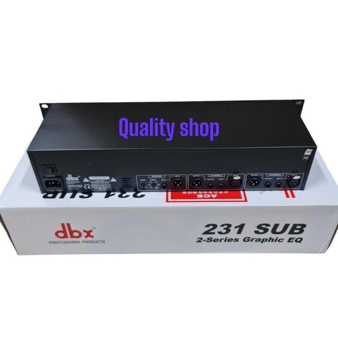 Murah Equalizer Dbx 231 Sub Baru 31 Ch