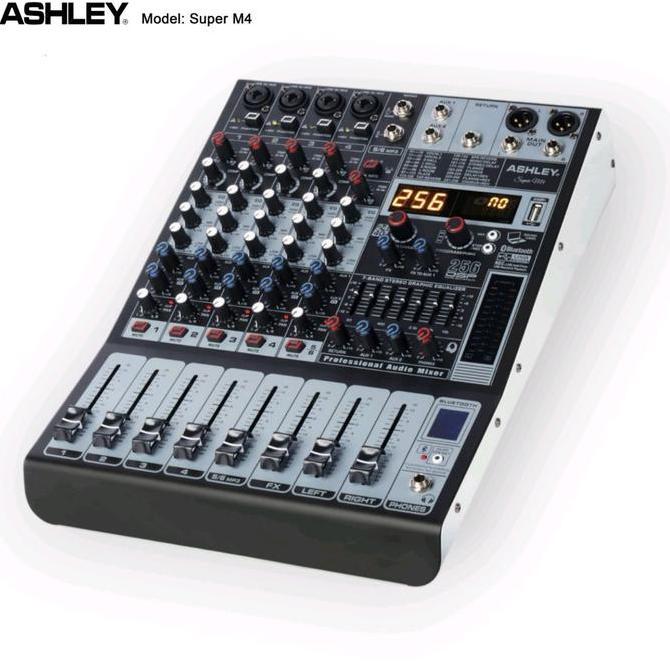 Promo Mixer Ashley Super M4 Compressor 256Dsp 6 Channel Original