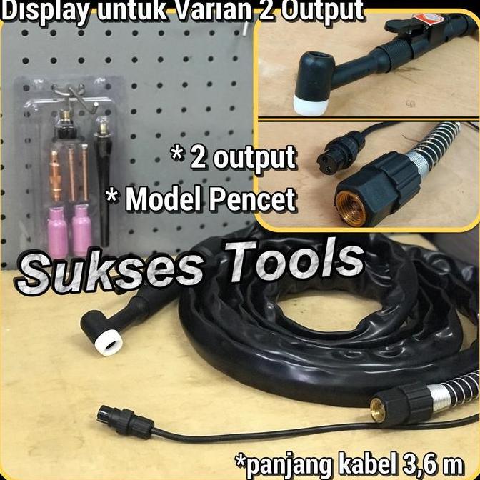 Sale Stang Las Argon Tang Las Argon Puter Pencet Tig Torch Manual Otomatis